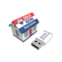 Memoria USB en PVC 3D diseño Casa