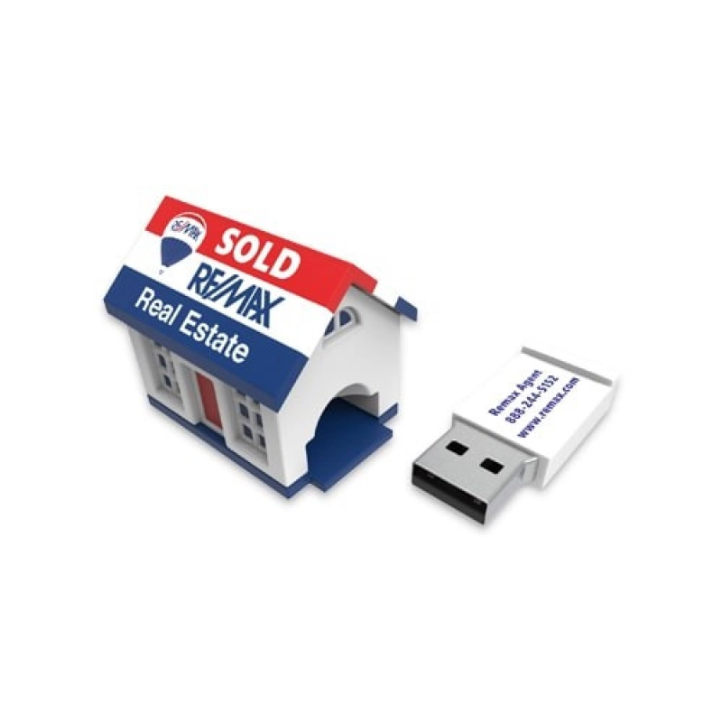 Memoria USB en PVC 3D diseño Casa