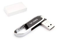 Memoria USB metalica en forma de Clip