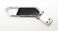 Memoria USB metalica en forma de Clip