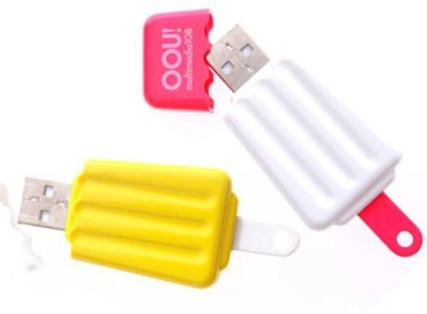 Memoria USB en PVC 2D diseño Paleta