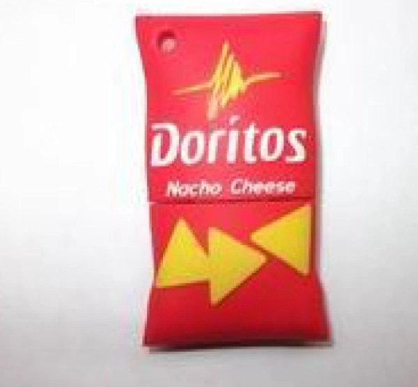 Memoria USB en PVC 2D diseño Paquete de Doritos