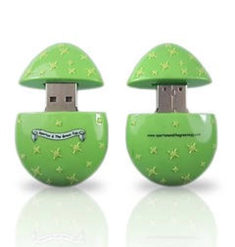 Memoria USB en PVC 3D diseño Huevo