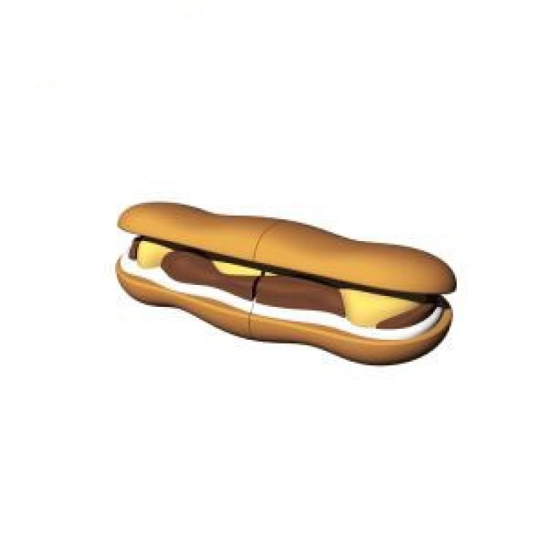 Memoria USB en PVC 2D diseño Perro Caliente