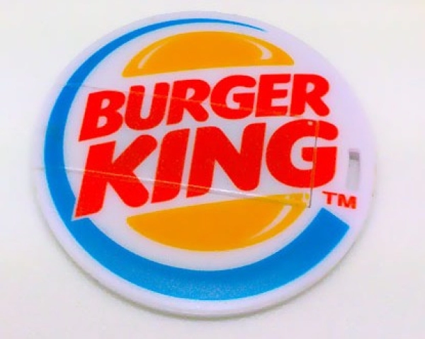 Memoria USB plastica en forma de Moneda