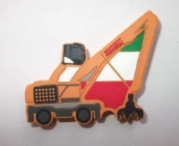 Memoria USB en PVC 2D diseño Grúa