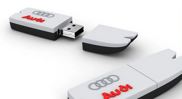 Memoria USB en PVC 2D diseño Tabla de Esqui