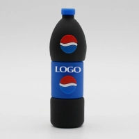 Memoria USB en PVC 3D diseño Botella de Pepsi