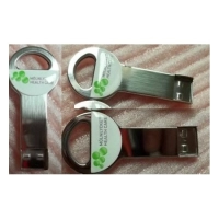 Memoria USB metalica con Domo en forma de llave