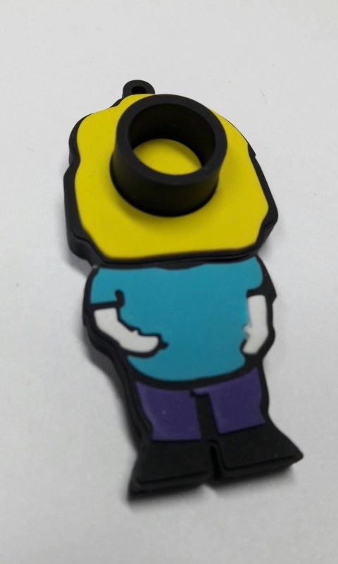 Memoria USB en PVC 2D diseño Muñeco