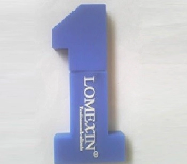 Memoria USB en PVC 2D diseño Numero 1