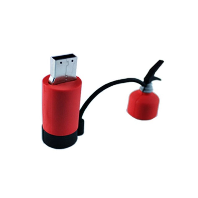 Memoria USB en PVC 3D diseño Extintor