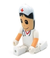 Memoria USB plastica diseño Enfermera