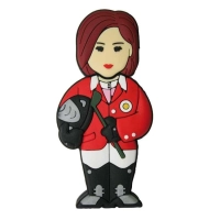 Memoria USB en PVC 2D diseño Equitadora