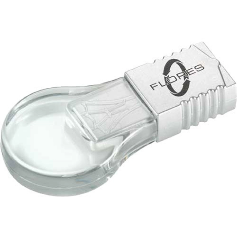 Memoria USB plastica en forma de Bombillo
