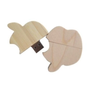 Memoria USB en madera diseño Manzana
