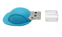 Memoria USB en PVC 3D diseño Casco de Construccion