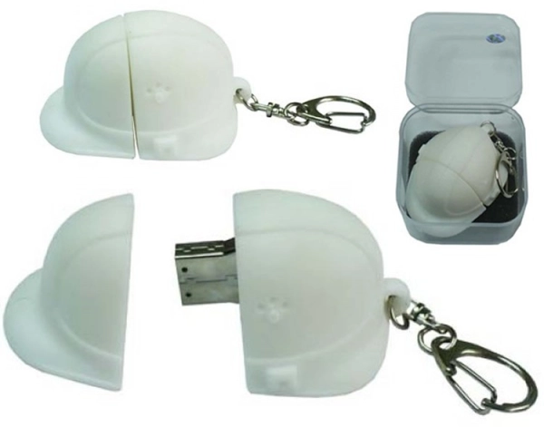 Memoria USB en PVC 3D diseño Casco