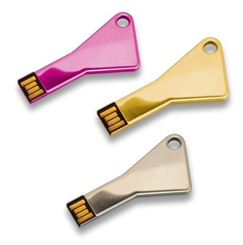 Memoria USB metalica diseño Llave