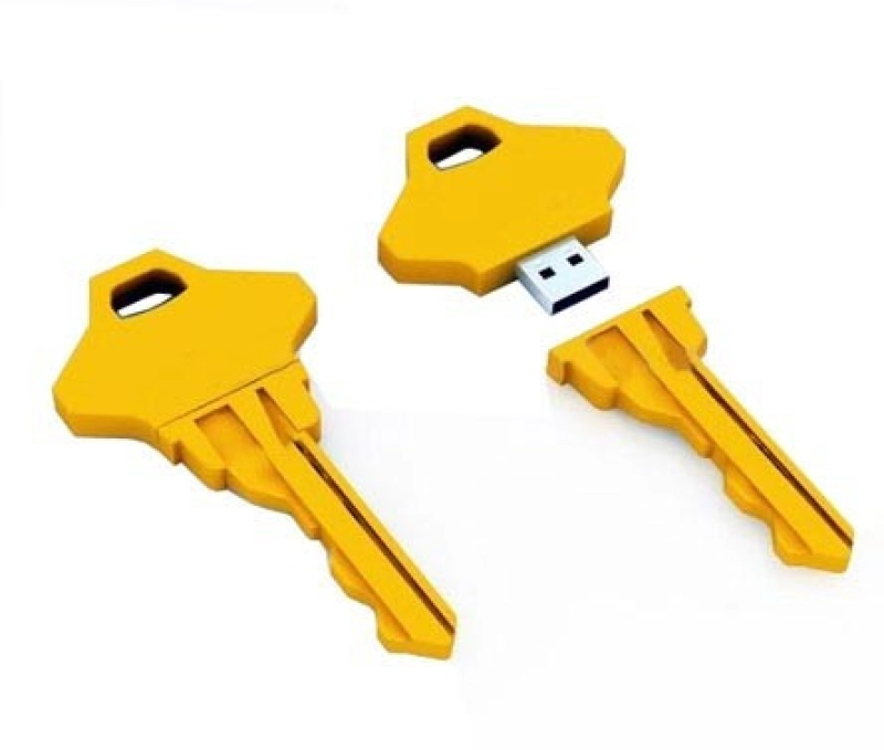 Memoria USB en PVC 2D diseño Llave