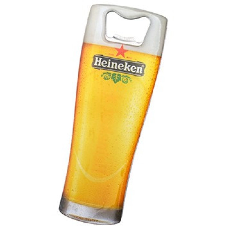 Destapador Metalico en forma de Vaso de Cerveza