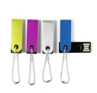 Memoria USB giratoria metalica mini