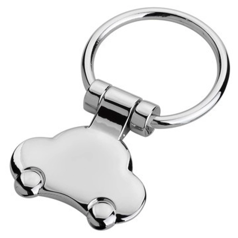 Llavero Metalico en forma de Carro