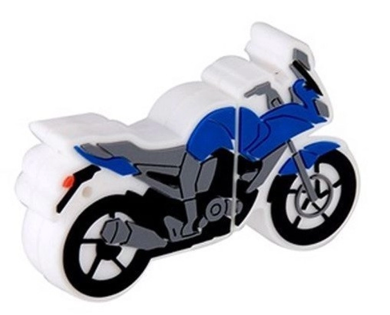 Memoria USB en PVC 2D diseño Motocicleta