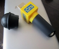 Memoria USB PVC 3D forma de Microfono