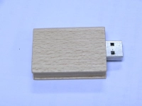 Memoria USB en madera en forma de Libro