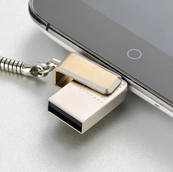 Memoria USB metalica OTG
