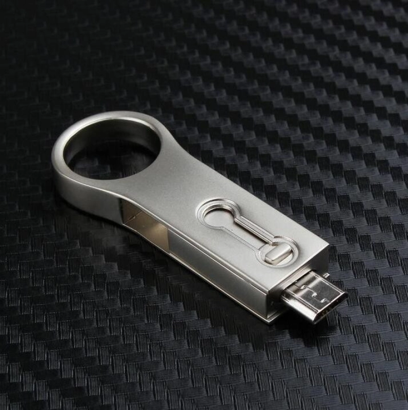 Memoria USB metalica OTG