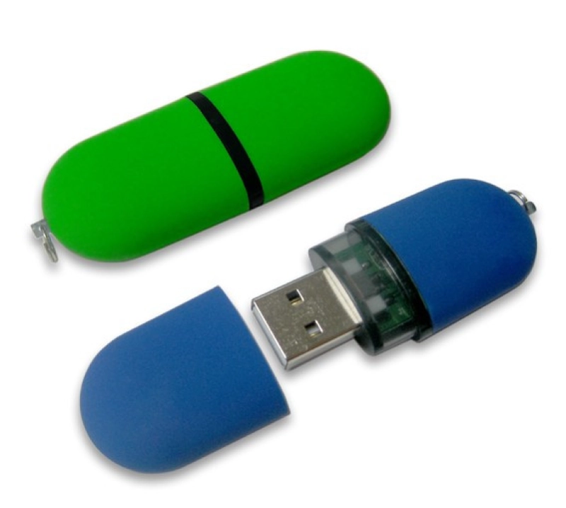Memoria USB plastica en forma de Capsula