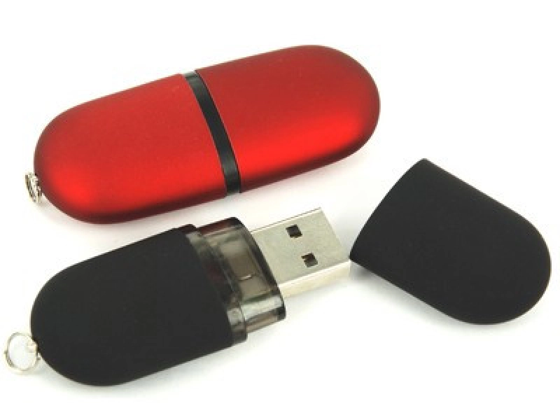 Memoria USB plastica en forma de Capsula