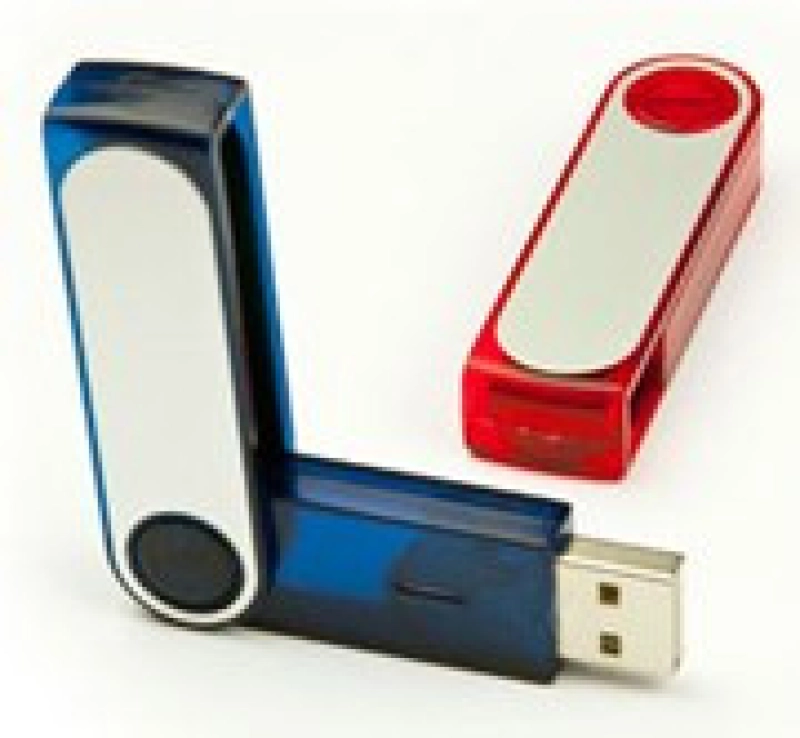 Memoria USB plastica giratoria
