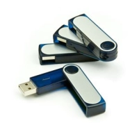 Memoria USB plastica giratoria