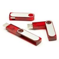 Memoria USB plastica giratoria