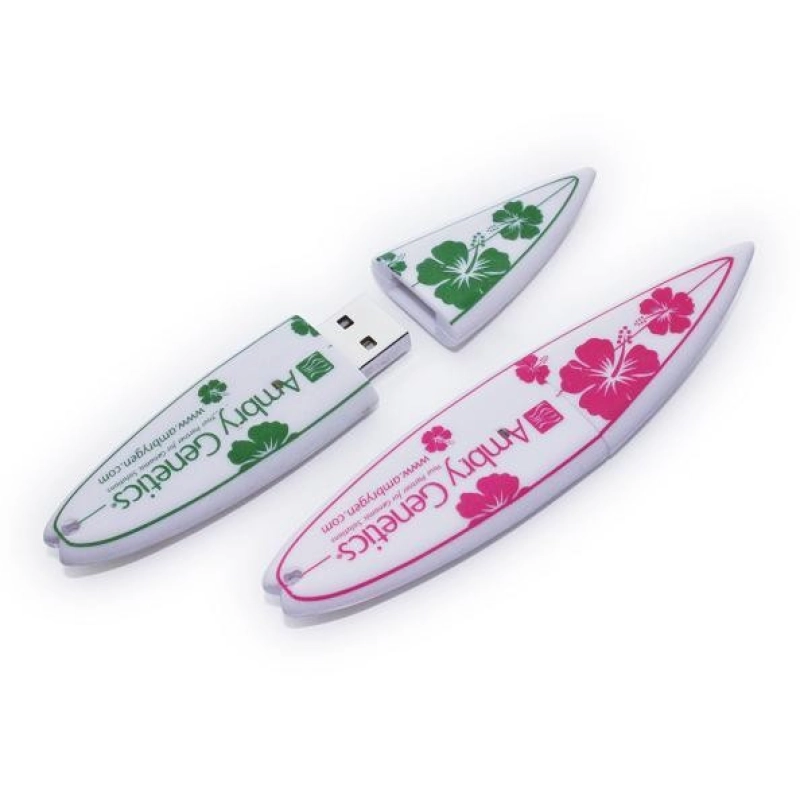Memoria USB plastica en forma de tabla de Surf