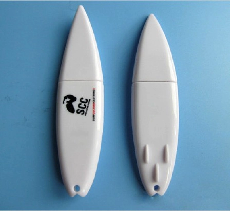 Memoria USB plastica en forma de tabla de Surf