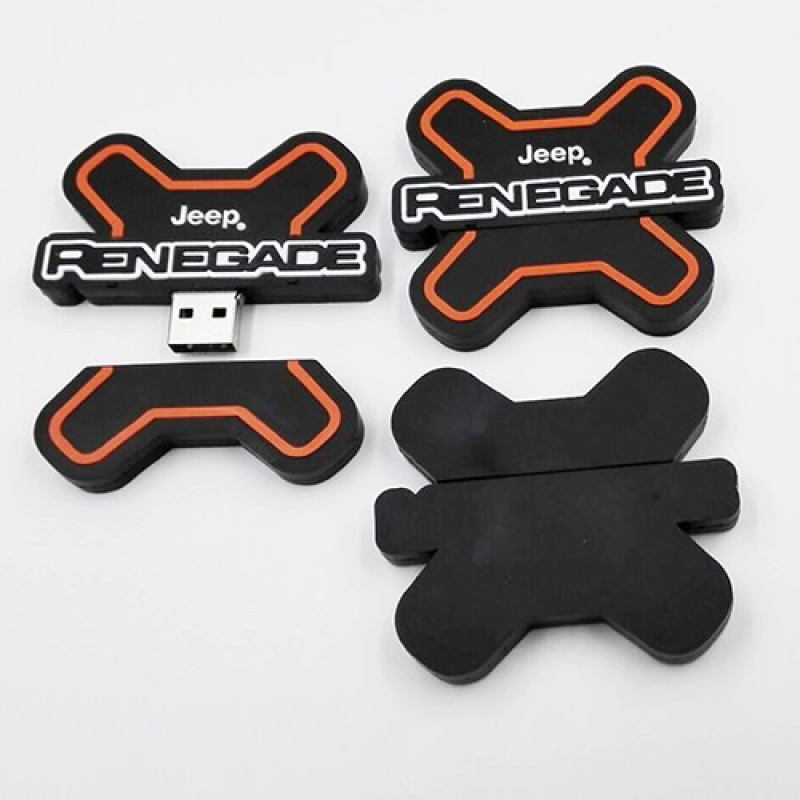 Memoria USB PVC 2D diseño logo Renegade