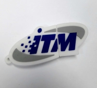 Memoria USB PVC 2D diseño logo ITM
