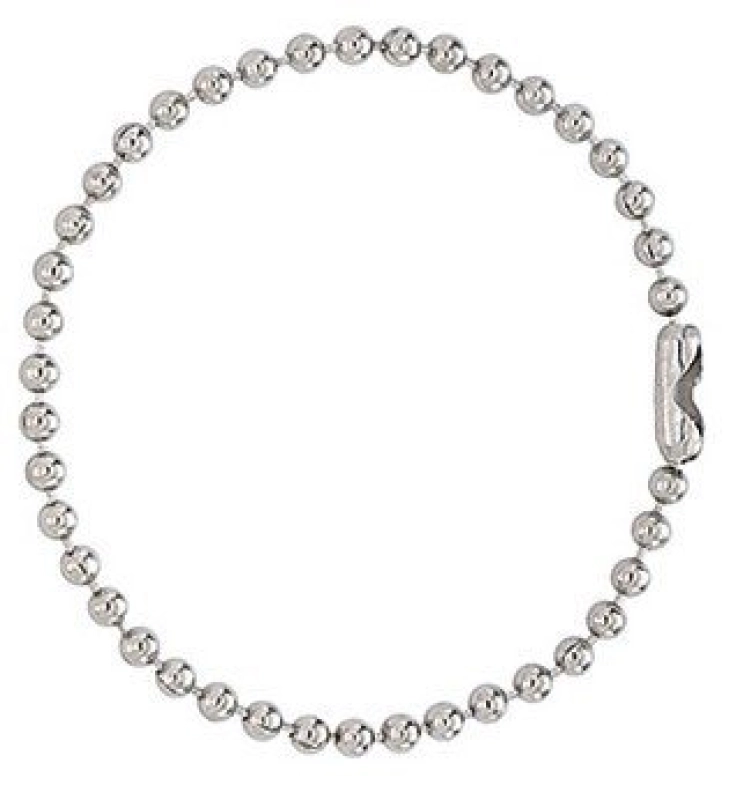 Llavero de Cadena de Bolitas