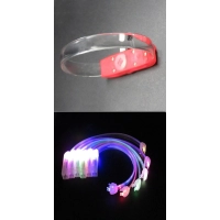 Manilla o Brazalete LED elaborado en ABS, sin Control de Voz