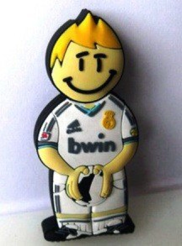 Memoria USB en PVC 2D diseño Futbolista