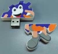 Memoria USB en PVC 2D diseño logo