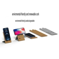 Cargador Inalámbrico Stand Ecológico. para celular.