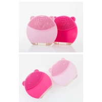 Cepillo Ultrasonico Facial de Limpieza en Silicona.