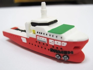 Memoria USB en PVC 3D diseño Barco Remolcador