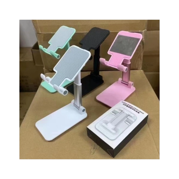 Stand Plastico plegable para Celular y Tablet, tamaño 6.6 x 11 x 2.4 cmts