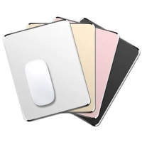 Mouse Pad en Aluminio, tamaño  246 x 200 x 3 mm